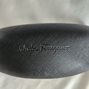 Ferragamo Clam Shell Glasses Case